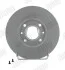 Диск гальмівний передній CITROEN Berlingo,Xsara,ZX  PEUGEOT 206,305,306,405, 561364JC