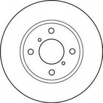 Гальмівний диск Jurid 562124JC