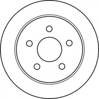 Гальмівний диск Jurid 562161J (фото 1)