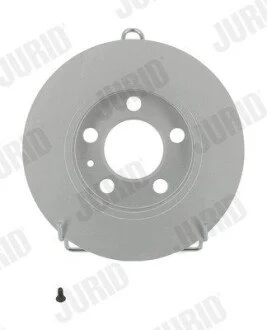 Гальмівний диск задній AUDI A3/TT quattro SKODA OCTAVIA 4x4 VW BORA/GOLF 4motion Jurid 562177JC