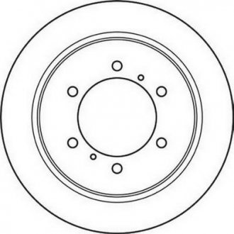 Гальмівний диск Jurid 562380JC (фото 1)