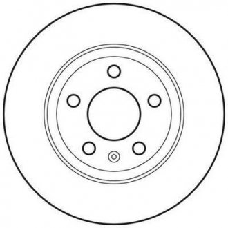 Гальмівний диск задній Audi A4 / Seat Exeo Jurid 562667JC (фото 1)