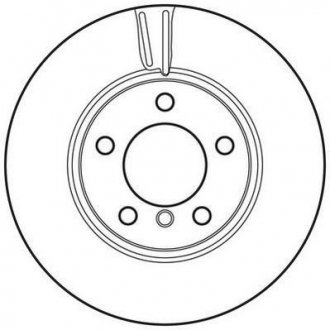 Гальмівний диск Jurid 562717JC (фото 1)