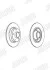 Гальмівний диск задній Renault Clio IV, Fluence, Megane CC, Megane III, Scenic III Jurid 562731J1 (фото 2)