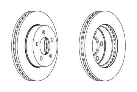 Диск гальмівний Jurid 562856JC