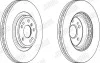 Гальмівний диск передній MERCEDES-BENZ GLE/M/GLE Coupe Jurid 563002JC1 (фото 2)