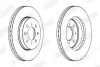 Гальмівний диск передній Honda City, Civic, Domani, Jazz 563065JC