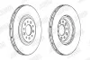 Гальмівний диск передній Alfa Romeo 159, Brera, Giuliettaa, Spider / Jeep Cherokee 563067JC1