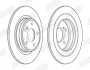 Гальмівний диск задній Mercedes A-Class (W176), B-Class (W246, W242), CLA (X117, C117), GLA (X156) 563140JC