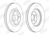 Гальмівний диск передній Audi A4, A5, A6, A7, Q5 Jurid 563175JC1 (фото 2)