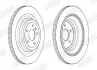 Гальмівний диск задній Mercedes GL (X166), GLE (C292, W166), GLS (X166), M-Class (W166) 563243JC
