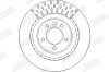 Гальмівний диск задній Land Rover Discovery V, Range Rover IV, Range Rover Sport II Jurid 563399JC1 (фото 4)