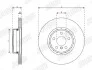 TARCZA HAM./PRZ/ BMW 5 16- Jurid 563693JVC1 (фото 3)