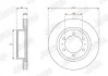 TARCZA HAM./PRZ/ TOYOTA HILUX VIII 2.4 1 5- Jurid 563726JC (фото 2)