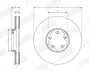 TARCZA HAM./PRZ/ FORD TRANSIT CUSTOM V36 2 15- Jurid 563740JC (фото 3)