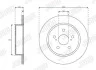Гальмівний диск задній Toyota C-HR 563757JC