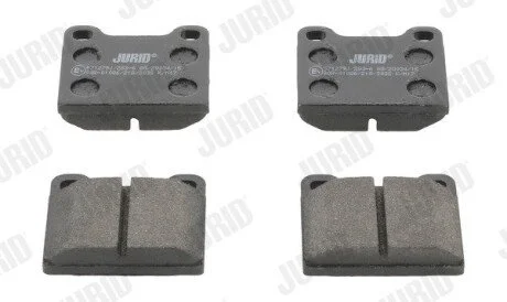 Гальмівні колодки передні MERCEDES-BENZ OPEL AUDI BMW FORD Jurid 571279J