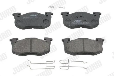 CITROEN Тормозные колодки задн. ZX 91-,Xsara,Peugeot 206-309,Renault 19,Clio,Megane I Jurid 571334J