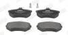 Гальмівні колодки передні AUDI 80/90/100/200/A4 SEAT TOLEDO/INCA/CORDOBA VW CADDY/GOLF/PASSAT Jurid 571357J (фото 1)
