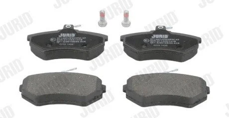 Гальмівні колодки передні AUDI 80/90/100/200/A4 SEAT TOLEDO/INCA/CORDOBA VW CADDY/GOLF/PASSAT Jurid 571357J