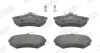 Колодки тормозные пер. (WVA 20669) (16,2мм) VW PASSAT (без датчика) Jurid 571376J (фото 1)