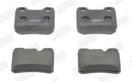 Гальмівні колодки задні Opel Astra, Ascona, Calibra, Kadett E, Vectra A / SAAB 900 / Vauxhall Jurid 571407J