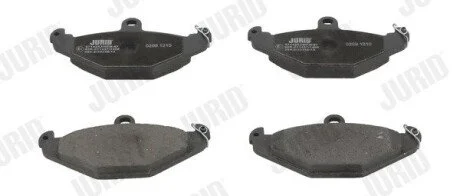 Гальмівні колодки задні Renault Laguna, Safrane / Chrysler Viper / Dodge Viper / Tesla Roadster Jurid 571425J
