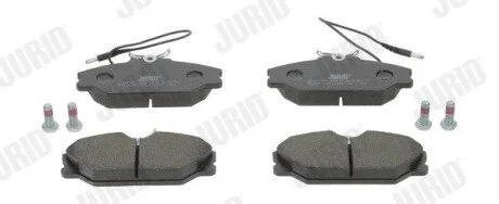 Гальмівні колодки, дискове гальмо (набір) Jurid 571476J