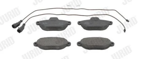 Гальмівні колодки передні FIAT CINQUECENTO/PALIO/PUNTO/SEICENTO LANCIA Y Jurid 571523J