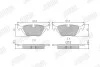 Гальмівні колодки задні BMW 3/Z1/Z3/Z4 Jurid 571527J (фото 1)