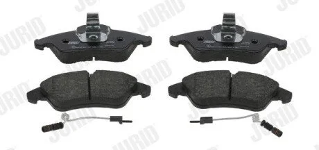 Гальмівні колодки передні Mercedes Sprinter /Vito VW LT Jurid 571844J