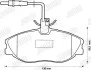 Колодки гальмівні дискові PEUGEOT 306 / 406 / 607 / CITROËN XSARA 98-05 Jurid 571898J (фото 2)