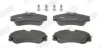 CITROEN Колодки тормозные передние XSARA PICASSO 00- Jurid 571966J (фото 1)