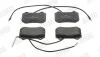 JURID PEUGEOT Тормозные колодки дисковые 406 1,9-3,0 95- 571999J