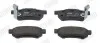 Гальмівні колодки задні Honda Accord, Civic, Prelude, CRX / ROVER / MG Jurid 572136J (фото 1)