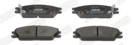 Гальмівні колодки передні Honfa Accord II/ Hyundai Accent II, Getz, Stellar, Pony, Excel Jurid 572269J