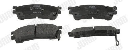 Гальмівні колодки передні FORD PROBE/ MAZDA 626, MX-6 Jurid 572325J