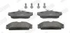 JURID NISSAN Колодки гальмівні передние PRIMERA 2.0 16V 96-02 572422J