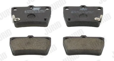 Гальмівні колодки задні Toyota RAV4 II Jurid 572488J