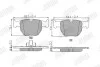 Гальмівні колодки передні Land Rover Range Rover III Jurid 572507J (фото 1)