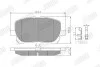 Гальмівні колодки передні Toyota Avensis Verso, Matrix 572546J