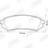 Гальмівні колодки задні LEXUS LX TOYOTA LAND CRUISER Jurid 572548J (фото 2)
