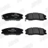 Гальмівні колодки передні CHEVROLET CAPTIVA OPEL ANTARA Jurid 572570J (фото 2)
