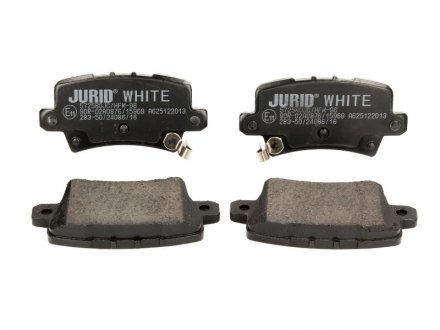Гальмівні колодки, дискові Jurid 572580JC