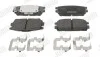 Гальмівні колодки задні Hyundai Terracan (2001-&gt;) Jurid 572581J (фото 1)