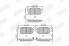 Гальмівні колодки передні Hyundai Accent III, i20 I/ Kia Rio II Jurid 572593J (фото 1)