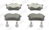 Гальмівні колодки задні RENAULT CLIO/ESPACE/FLUENCE/MEGANE/SCÉNIC Jurid 573005J (фото 1)