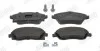 Колодки гальмівні дискові OPEL COMBO 01-11 Jurid 573011D (фото 1)