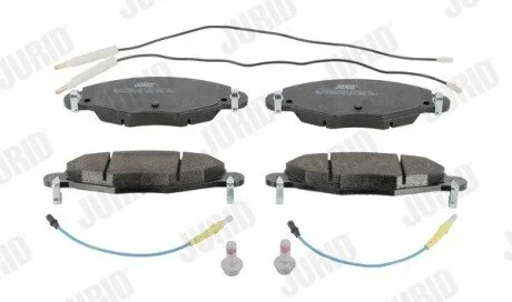 CITROEN Тормозные колодки передние C5 2.2HDI-3.0 01- Jurid 573029J