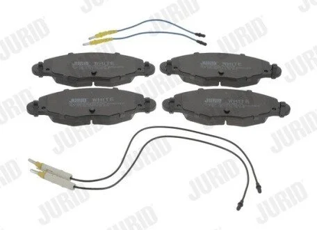 Тормозные колодки, дисковые Jurid 573029JC